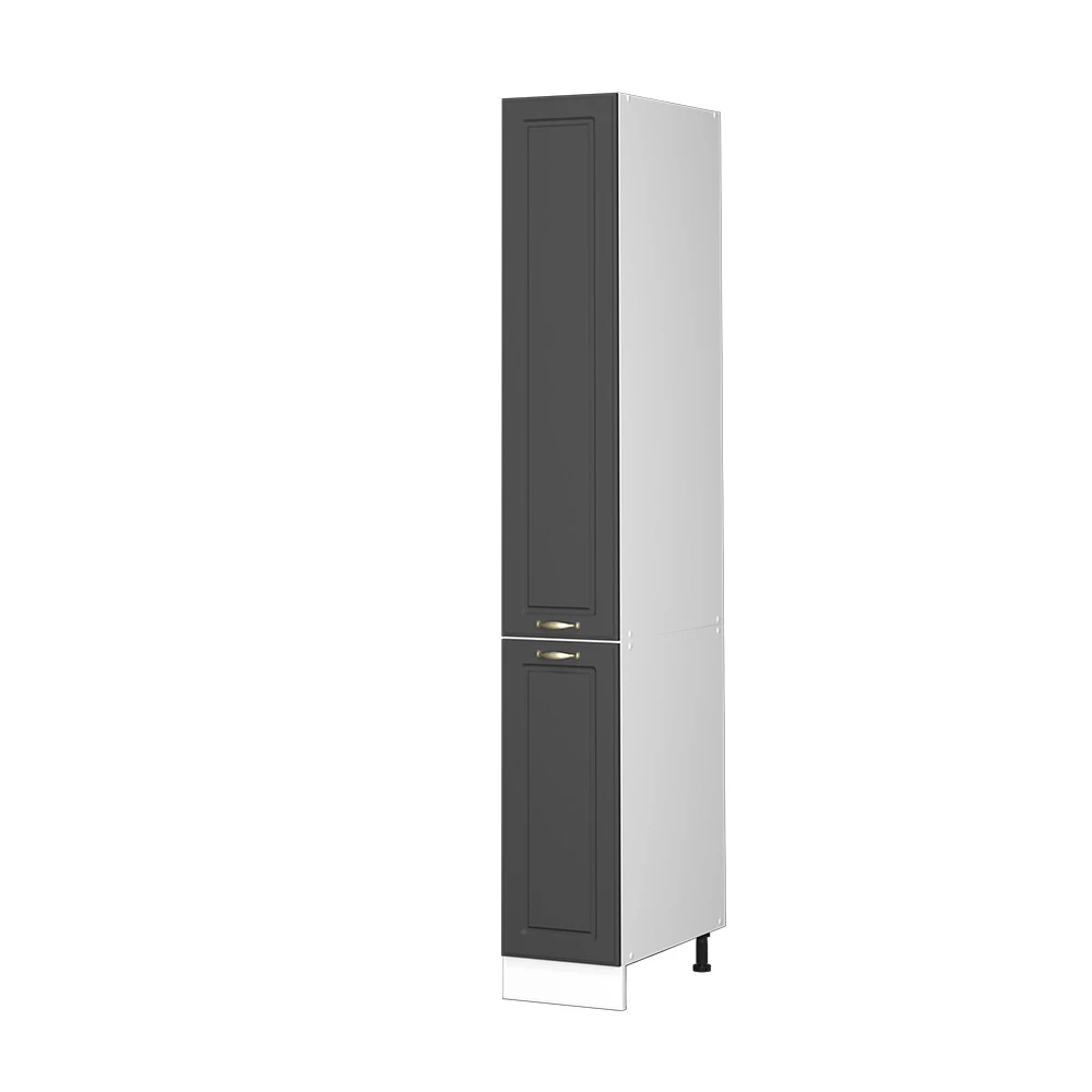 Badschrank Fame-Line Anthrazit-Gold 30 x 206.8 cm Vicco