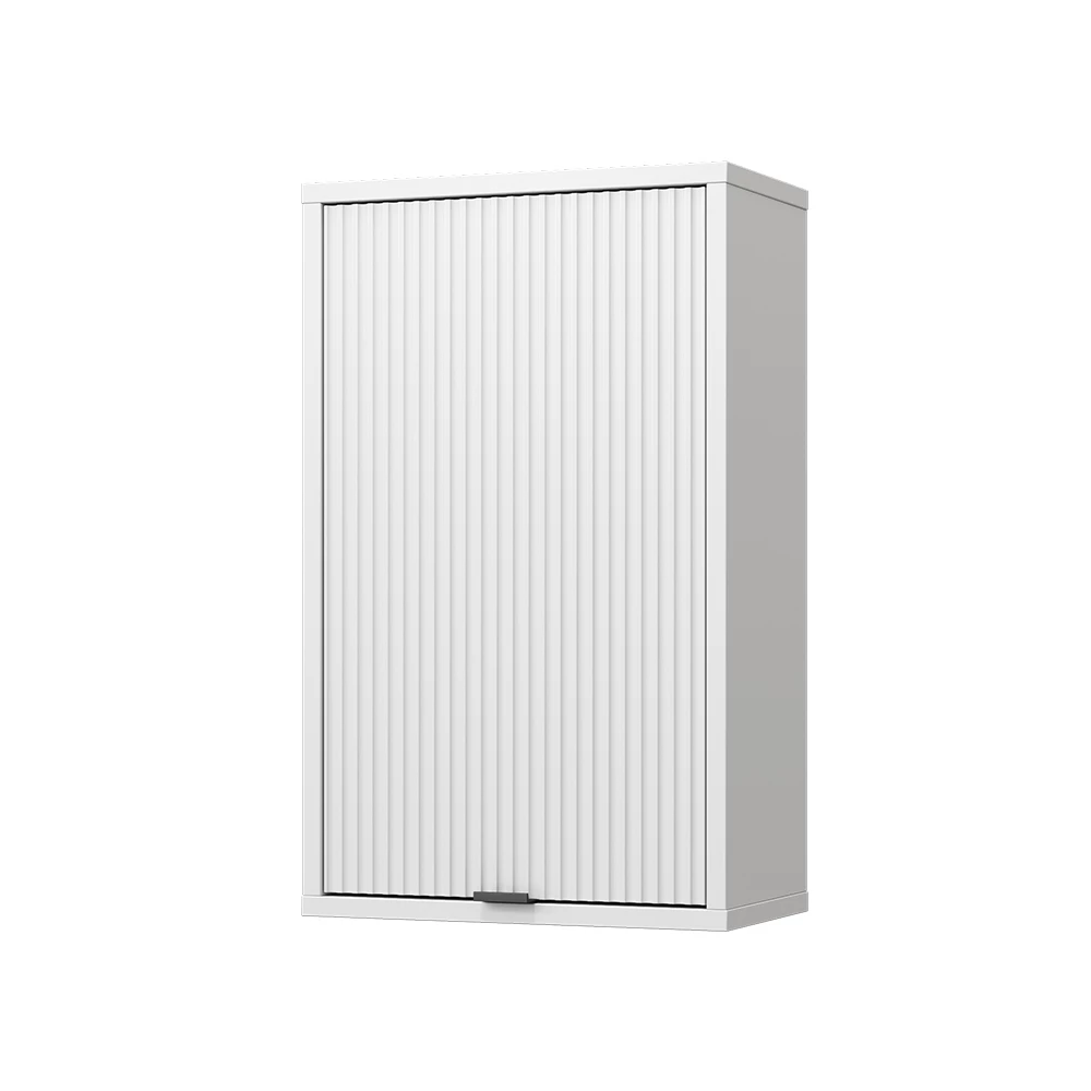 Badezimmer Eliza Weiß 40 x 65 cm mit eine Tür Vicco
