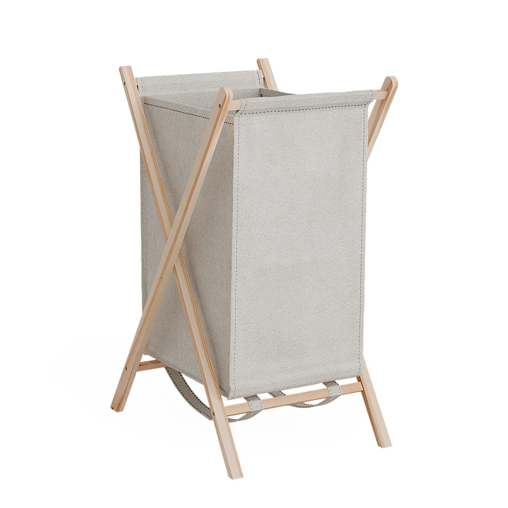 Wäschekorb Bruno Beige 40 x 64 cm Vicco