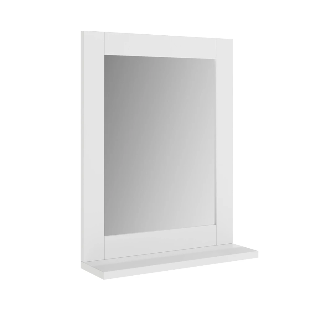 Badezimmerspiegel Vilda Weiß 40 x 50 cm Vicco