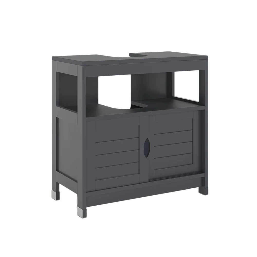 Waschbeckenunterschrank Vilda Grau 60 x 60 cm Vicco