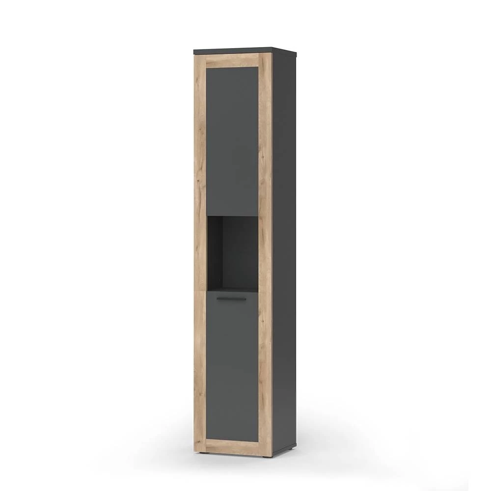 Hochschrank Niko Anthrazit 40 x 194.3 cm Vicco