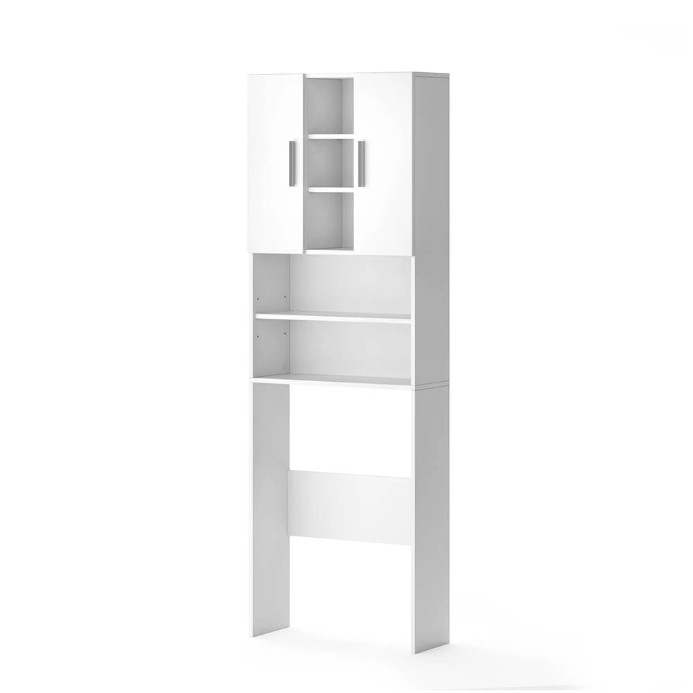 Waschmaschinenschrank Luis Weiß 64 x 190 cm Vicco