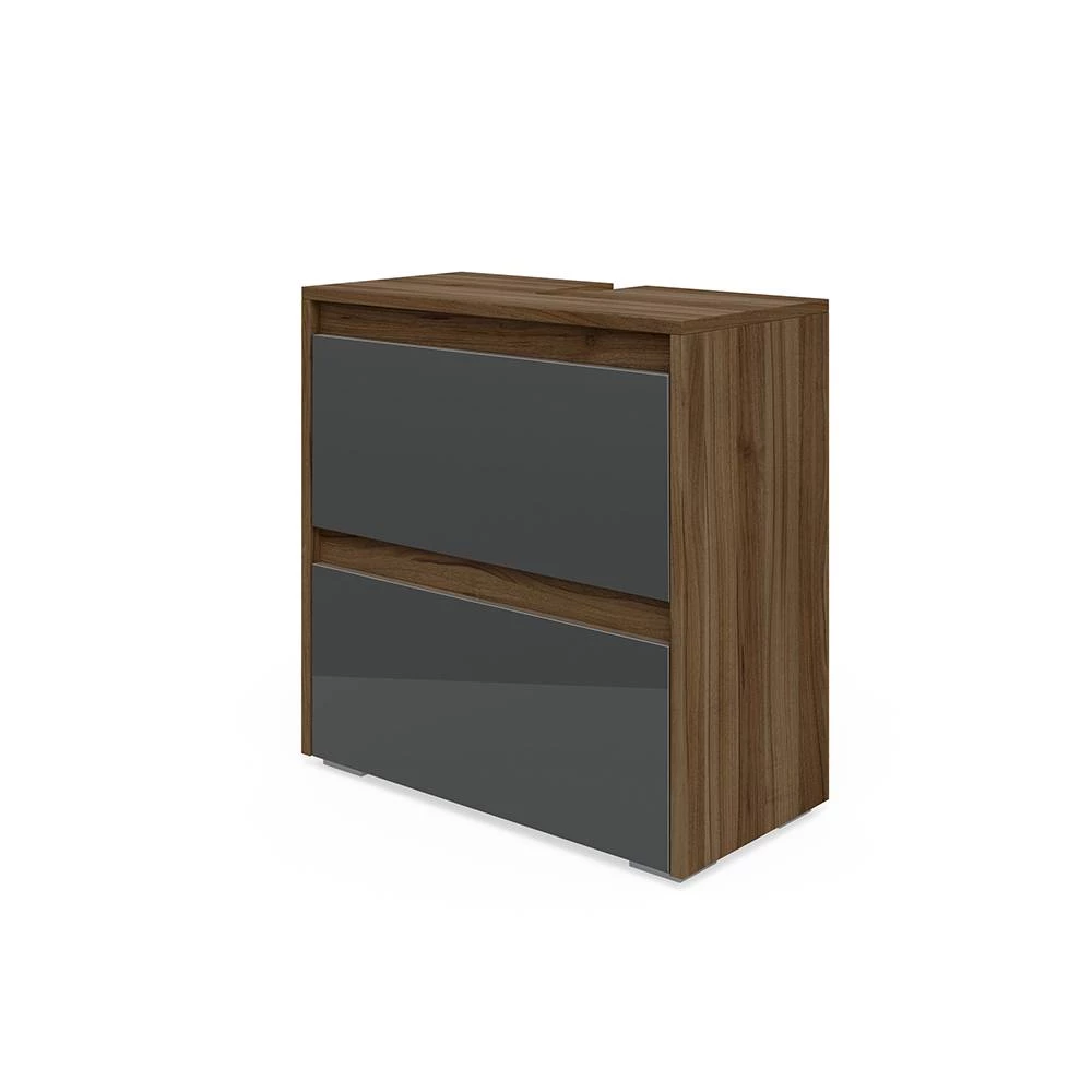 Waschbeckenunterschrank Majest Anthrazit Hochglanz 60.2 x 62.1 cm Vicco