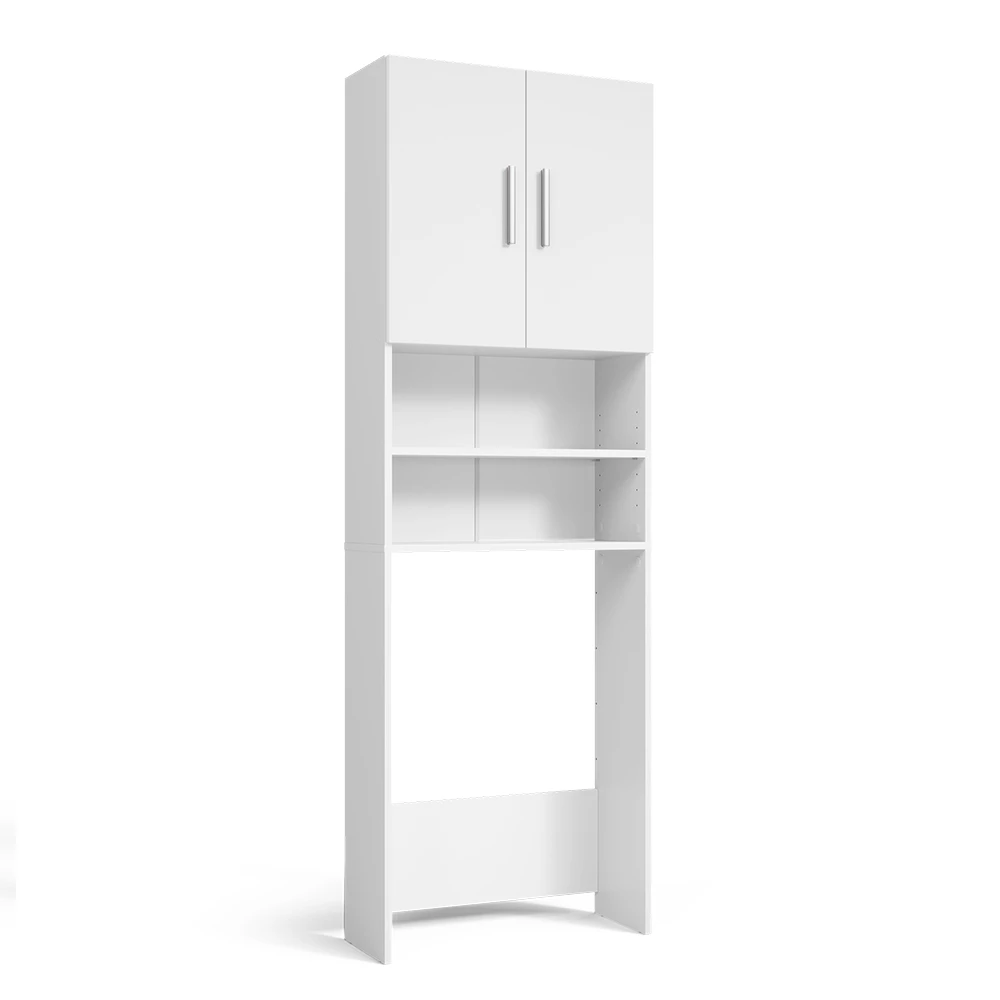 Waschmaschinenschrank Weiß 64 x 190 cm Vicco