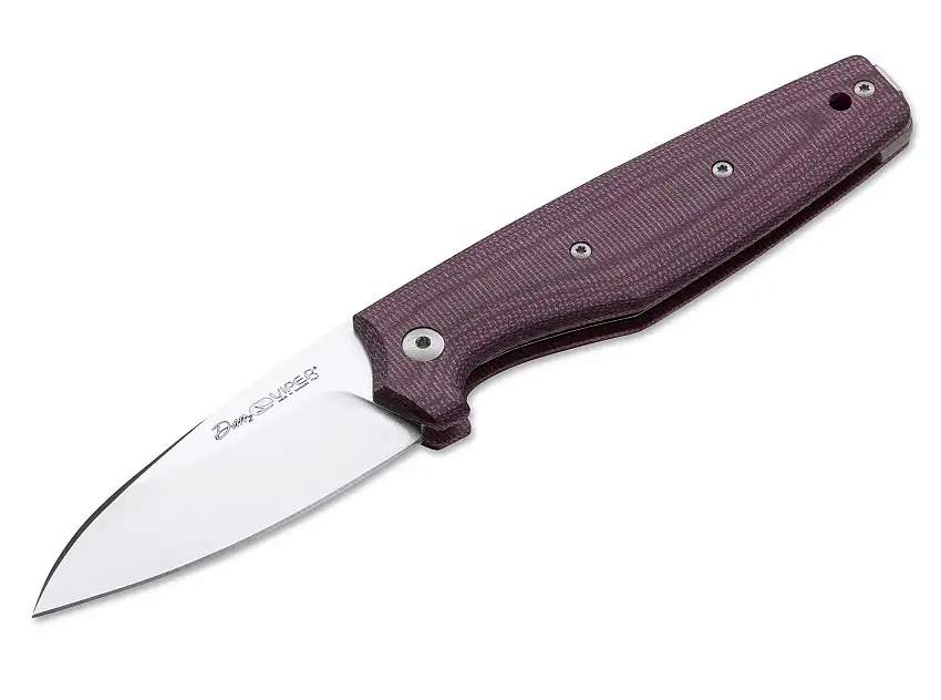 Viper Dan2 Burgundy Micarta