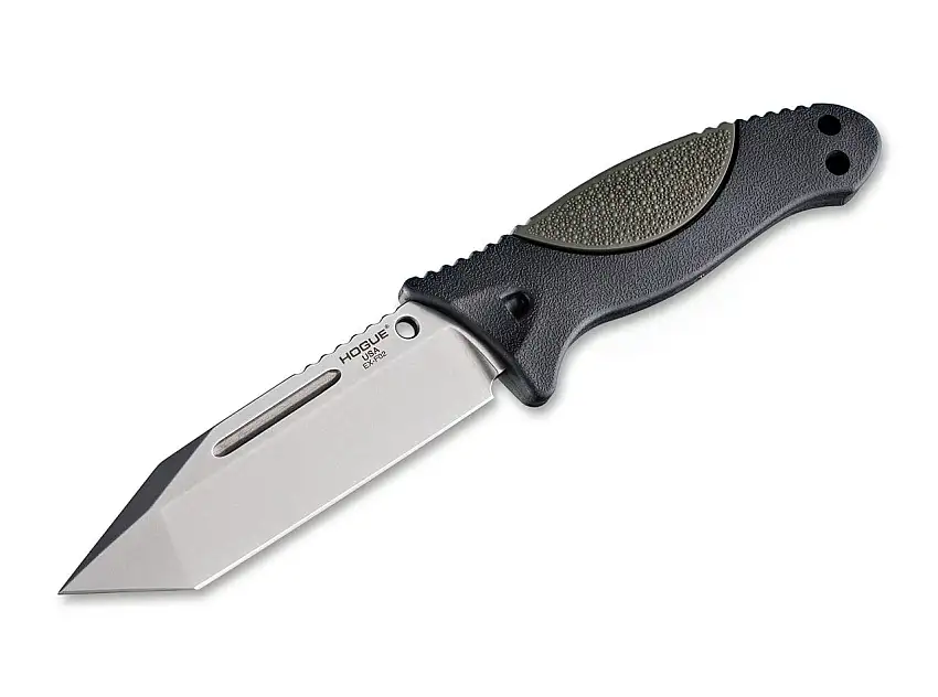 Hogue EX-F02 4.5 Satin Tanto Rubber Green