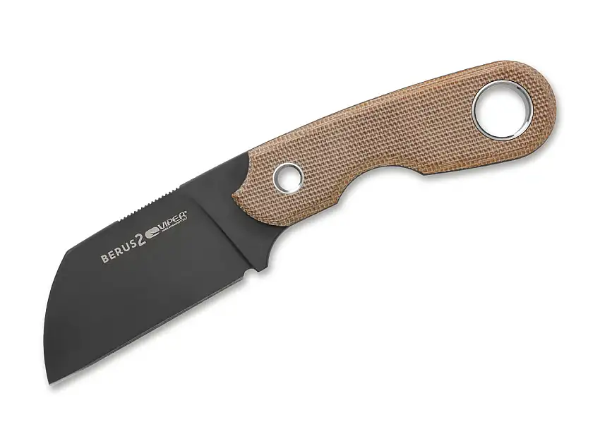 Berus 2 Micarta Black PVD