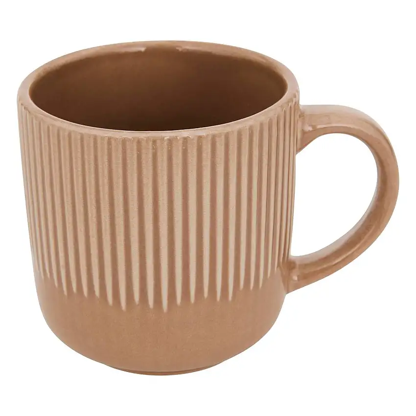 Becher "Chloe" Steingut (Keramik), 360 ml, Moccha
