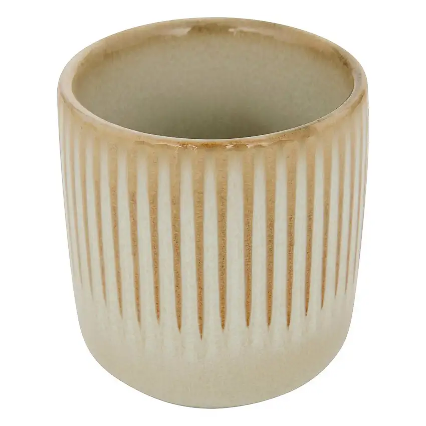 Espressotasse "Chloe" Steinzeug (Keramik), 110 ml, Beige