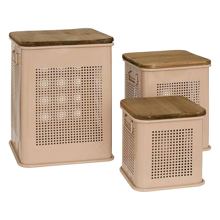 3er-Set Truhen "Azae" 46,5x35 cm