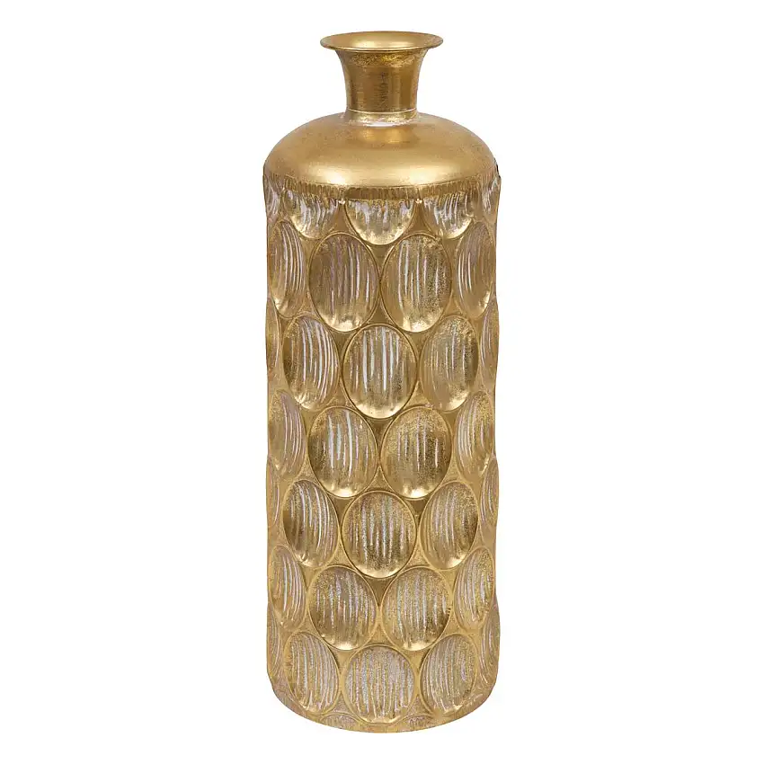 Vase "Belli" Goldfarben, H.60 cm