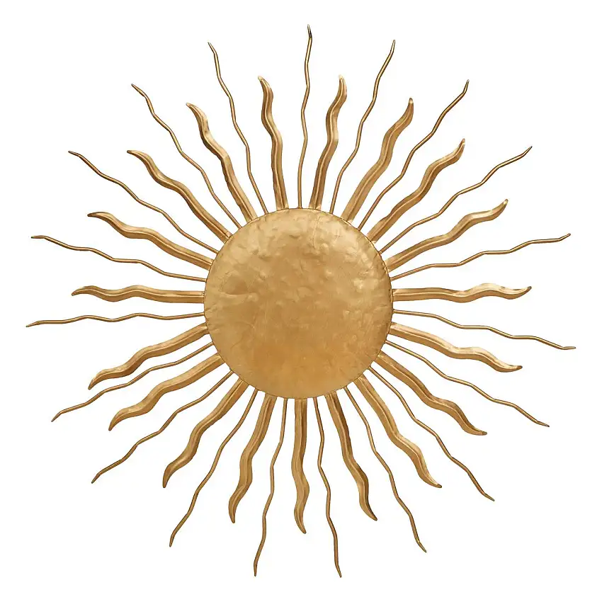 Wanddekoration "Edwige" Gold, D. 80cm