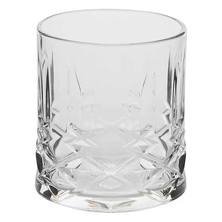 4er-Set niedrige Trinkgläser "Gaspard" Glas, Transparent