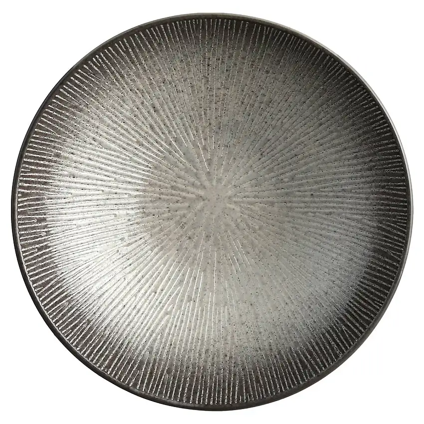 Tiefer Teller „Atelier“ D.19 cm, Grau