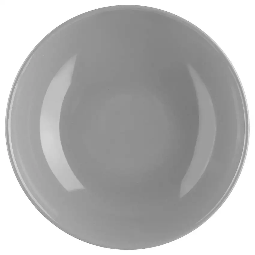 Tiefer Teller "Colorama" D.20,5 cm, Grau