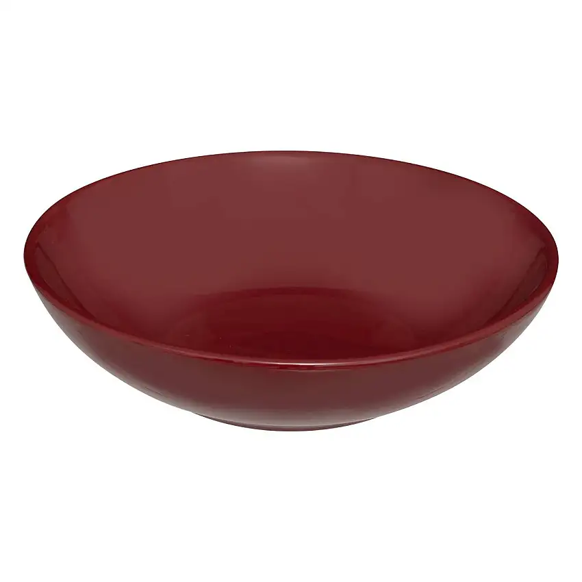 Tiefer Teller D.20,5 cm, Rot
