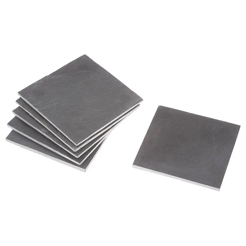 6 Untersetzer "Schiefer" 10x10 cm