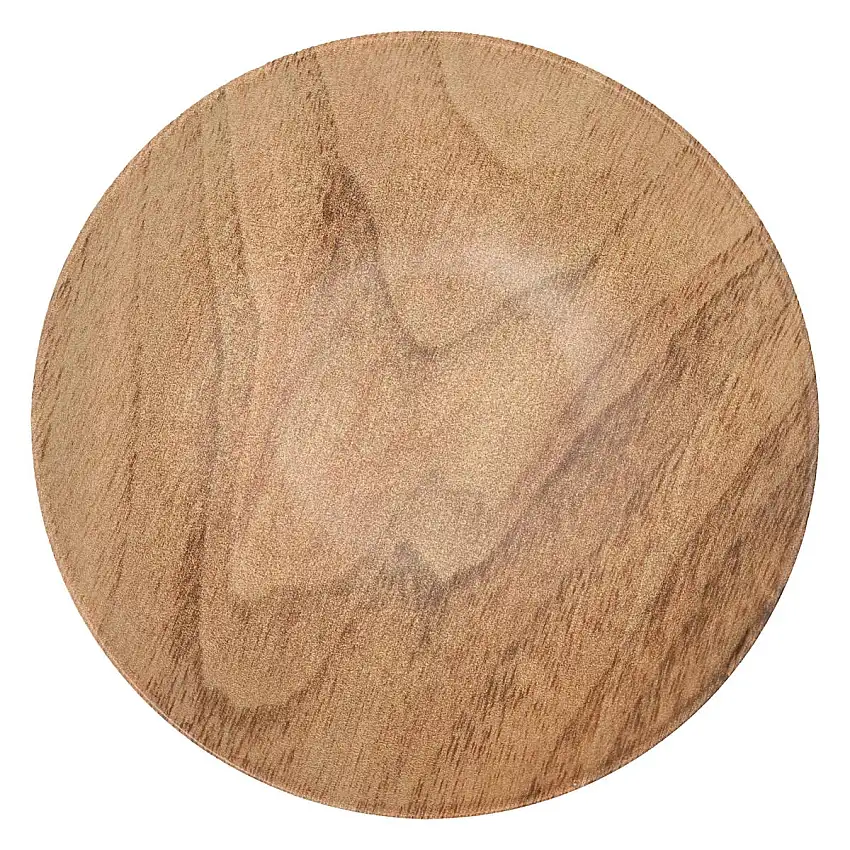 Tiefer Teller „Bois Mood“ D.20,8 cm, Braun