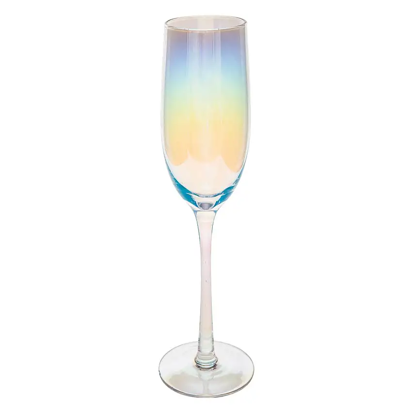 6er-Set Sektgläser „Fantasy“ 210 ml, Mehrfarbig