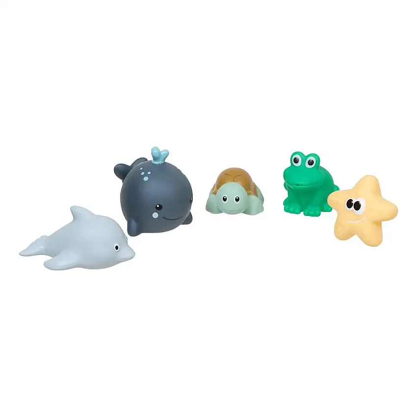 5er-Set Badespielzeug für Kinder „Orta“ 9,5x9,5 cm