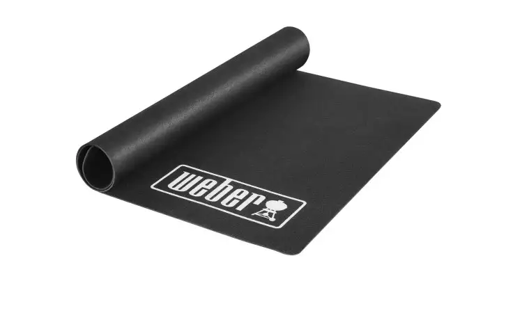 Grillmatte Schwarz 120