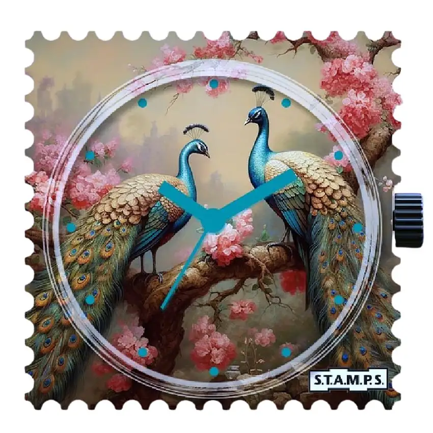 S.T.A.M.P.S. Zifferblatt – Peacock