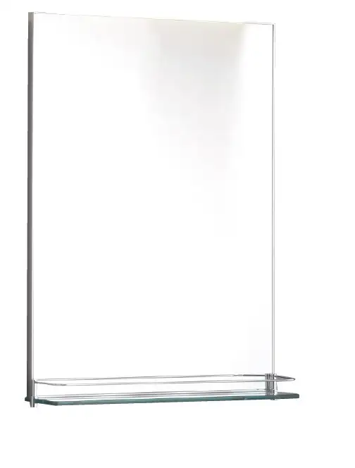 Wandspiegel mit Glasablage