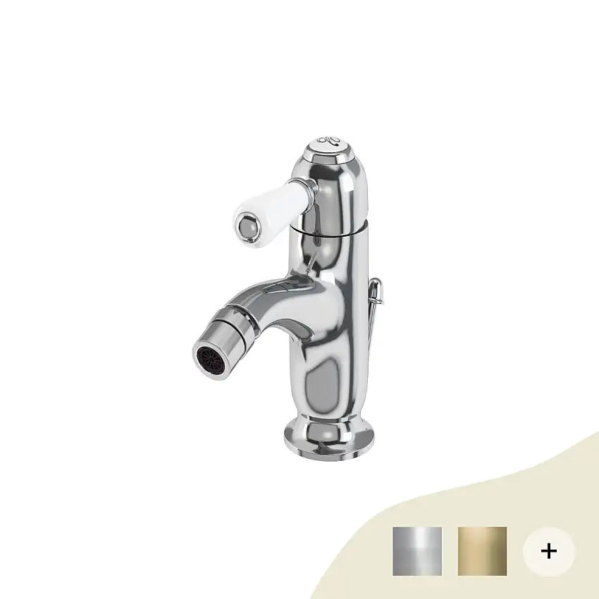 Bidet Einhebelmischer Chelsea mit Ablaufgarnitur