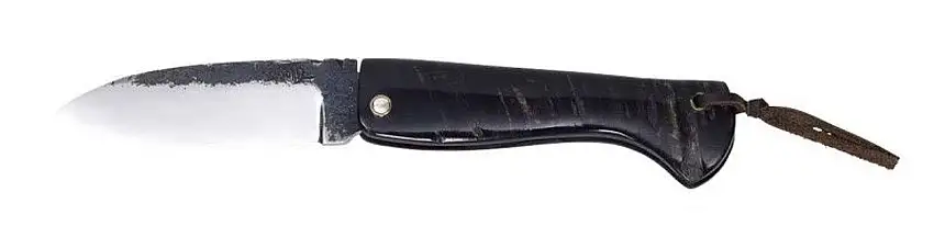 Citadel Aitzo Big, DNH7 Kohlenstoffstahl, Horn, Klinge 9 cm