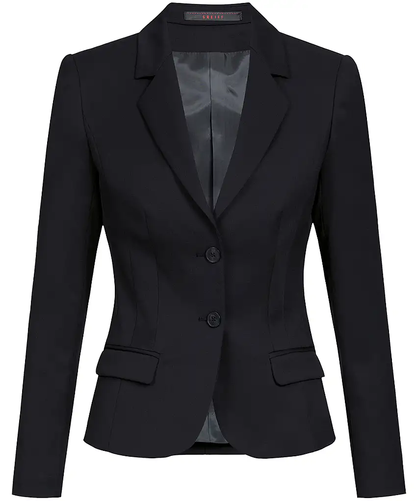 Greiff Damen-Blazer Basic Slim Fit