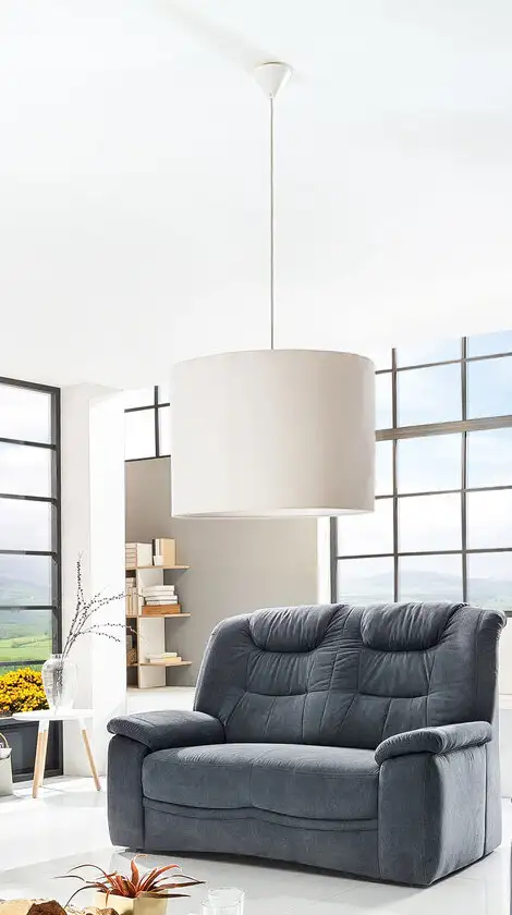 2-Sitzer Grande Anthrazit 158x105x99