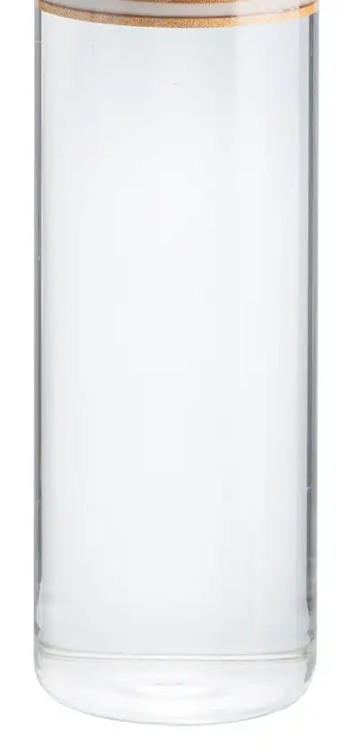 Vorratsglas 1800 ml Borosilikatglas/Bambus