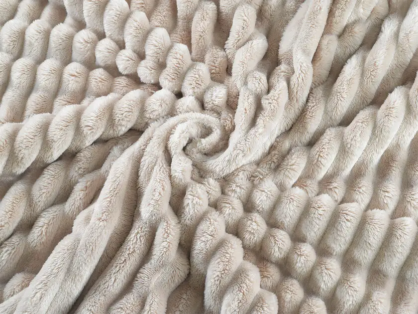Flanelldecke Nalu natur 150x200