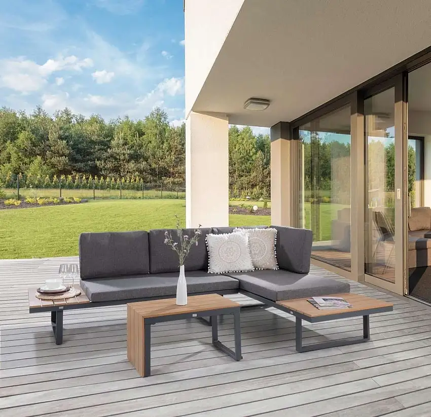 Gartenlounge 3-teilig NORFOLK