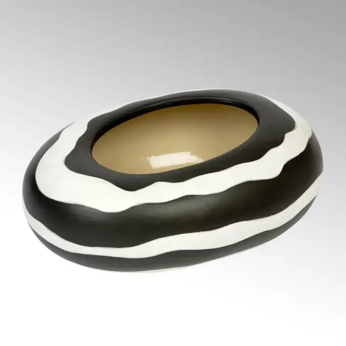 Lambert - Gefäß Azuki Höhe 14 cm - 36 x 24 cm