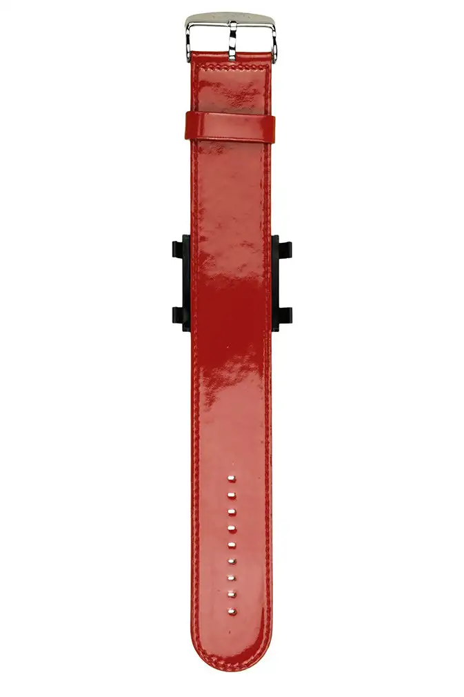 STAMPS Damen Lederarmband Glossy Red