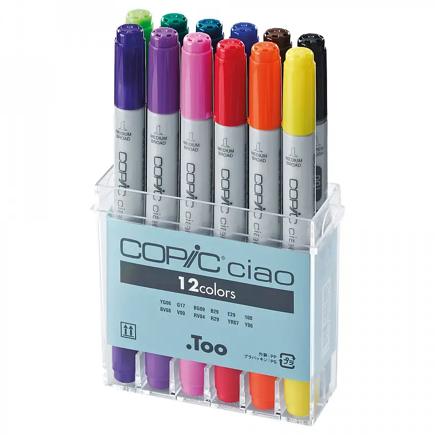 Copic Ciao, 12er-Set jetzt online