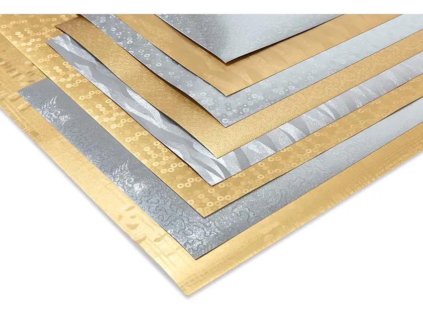 Highlight Effektkarton, metallic changierend