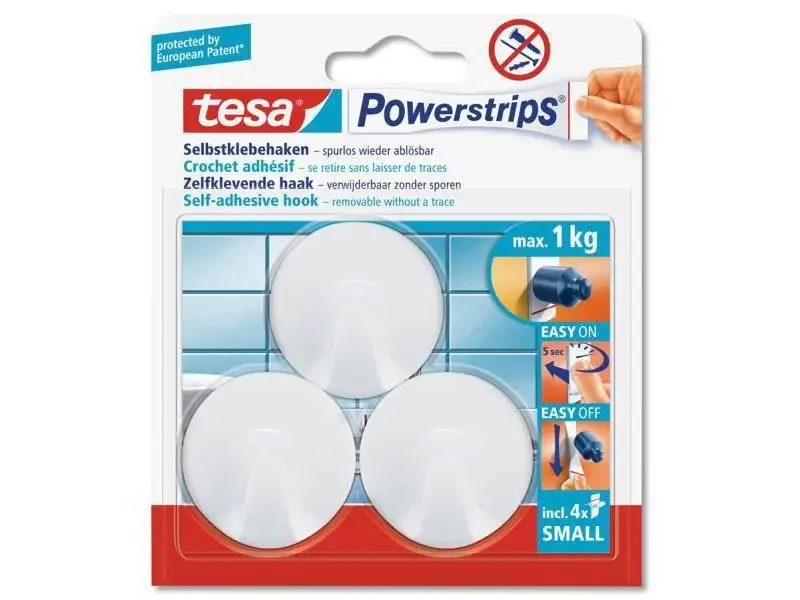 Tesa Powerstrips Rundhaken online