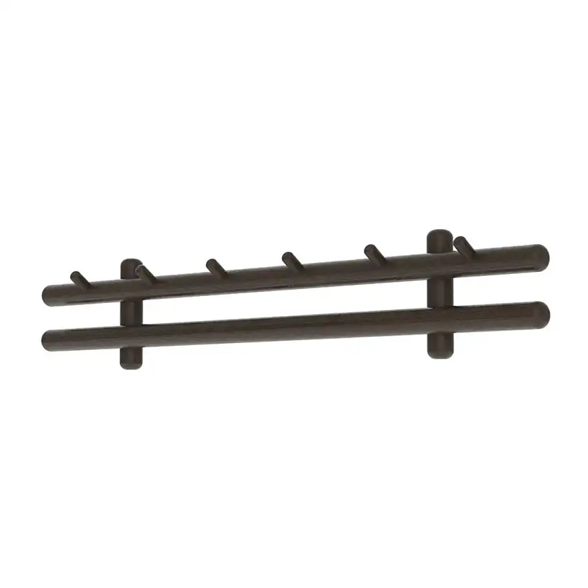 Cane-line Indoor-Garderobe B: 80 cm - Mahagoni/Dunkelbraun