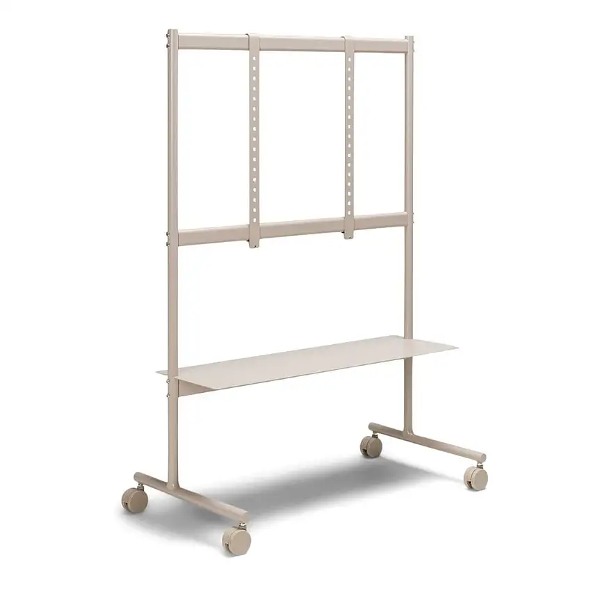 Podest Rover TV-Stativ H: 107 cm - Stahl/Hafer