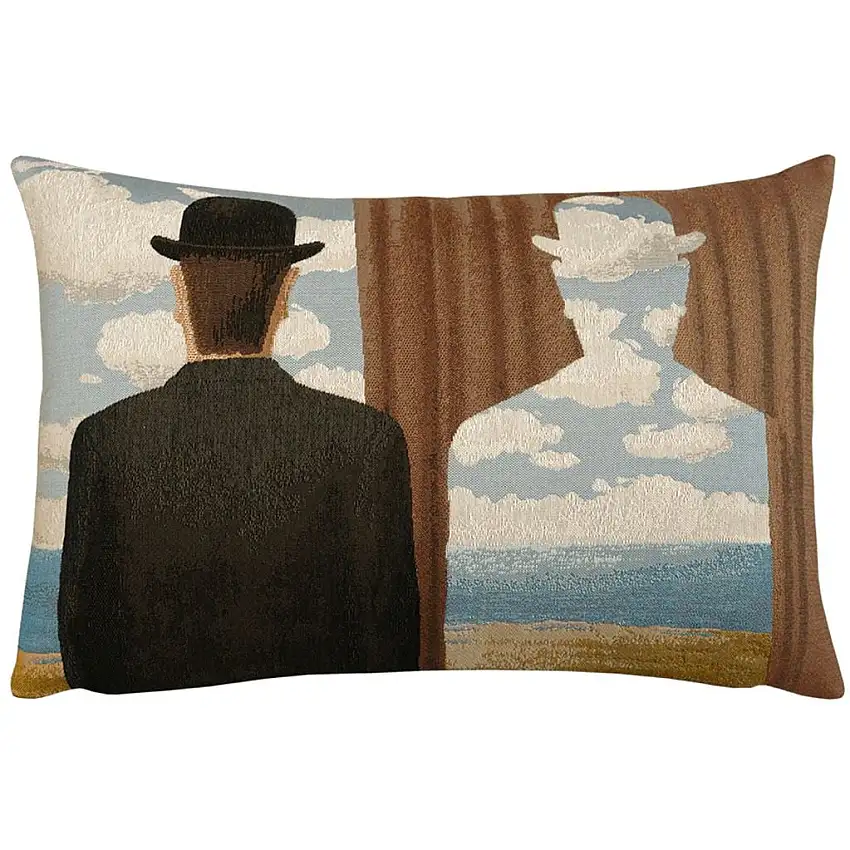Poulin Design Magritte Pude 41x64 cm - Die Decalcomania (1966)