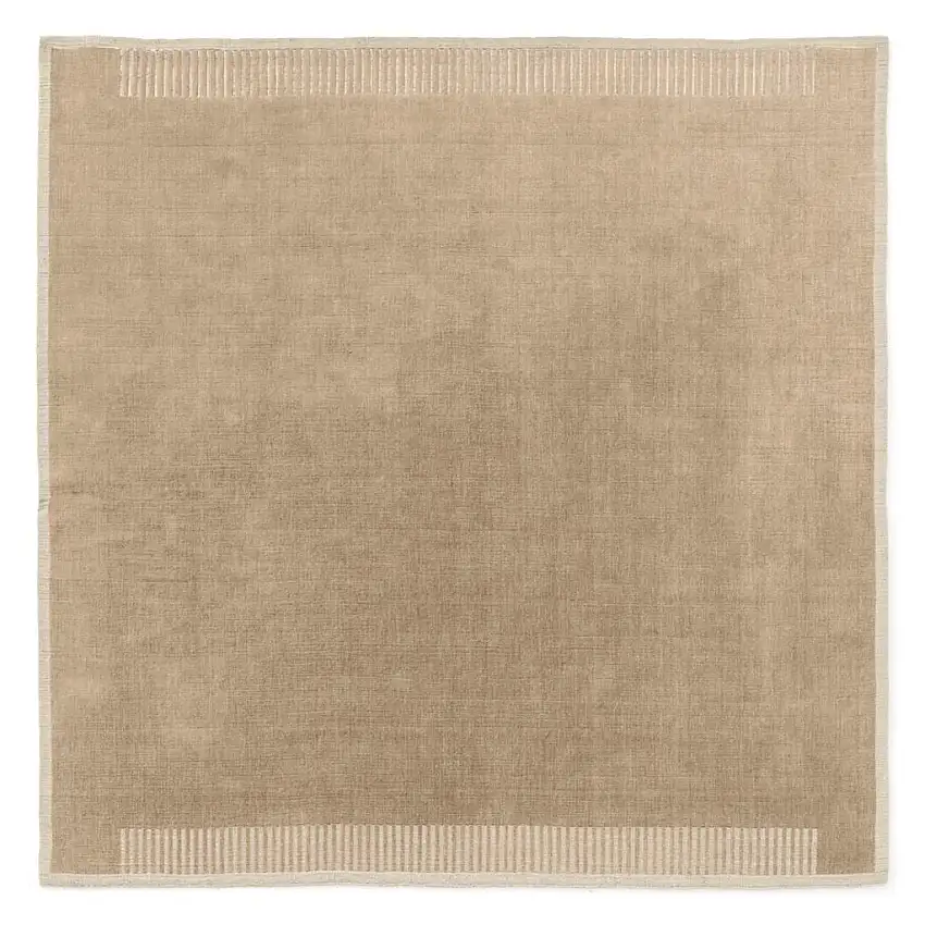 Audo Copenhagen Duomo Teppich 270x270 cm - Wolle/Kalksteinbeige