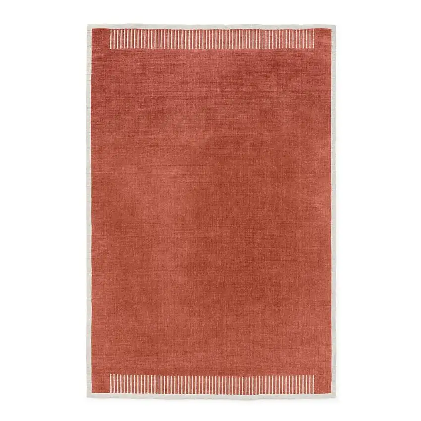 Audo Copenhagen Duomo Bodenteppich 200 x 300 cm – Wolle/Terrakotta-Rot