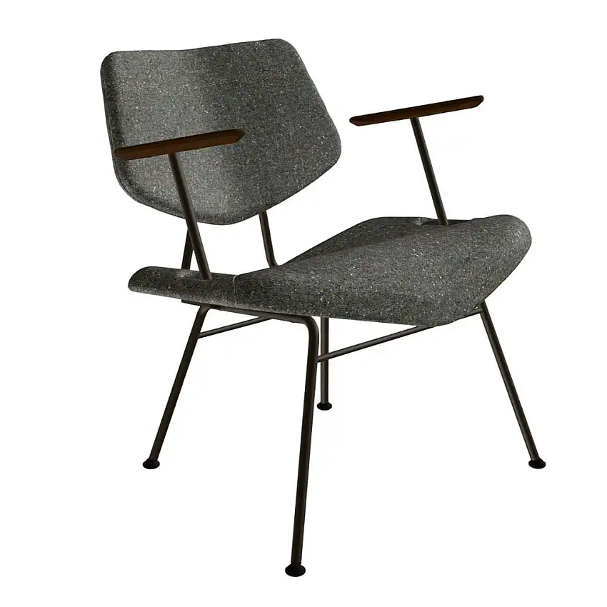 Vermund Larsen VL135 Gemütlicher Lounge-Sessel mit Armlehne, 90-jähriges Jubiläum – Eiche/Dotty 22130-44