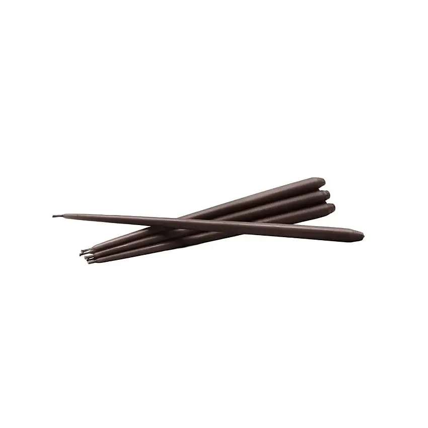 STOFF Nagel Stabkerzen von Ester & Erik 6 Stück H: 29 cm – Espresso
