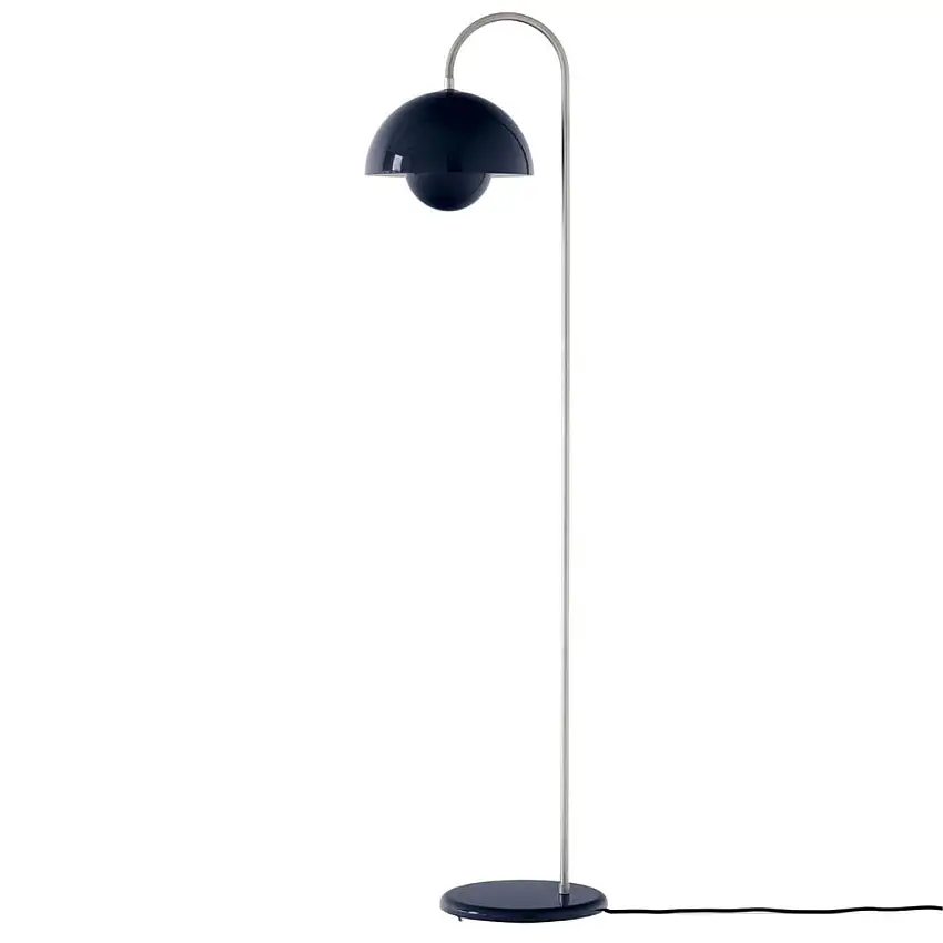 &Tradition Blumentopf VP12 Gulvlampe H: 122 cm - Stahlblau