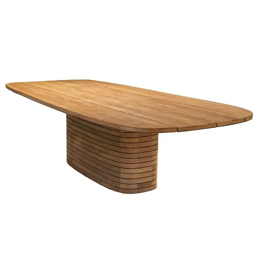 Cane-line Outdoor Mellow Spisebord Ovalt Large - Teak/Teak
