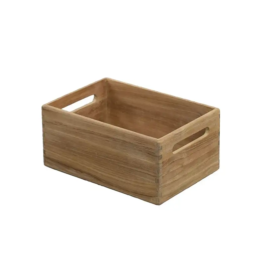 Cane-line Aufbewahrungsbox für Outdoor-Clubs, klein - Teak